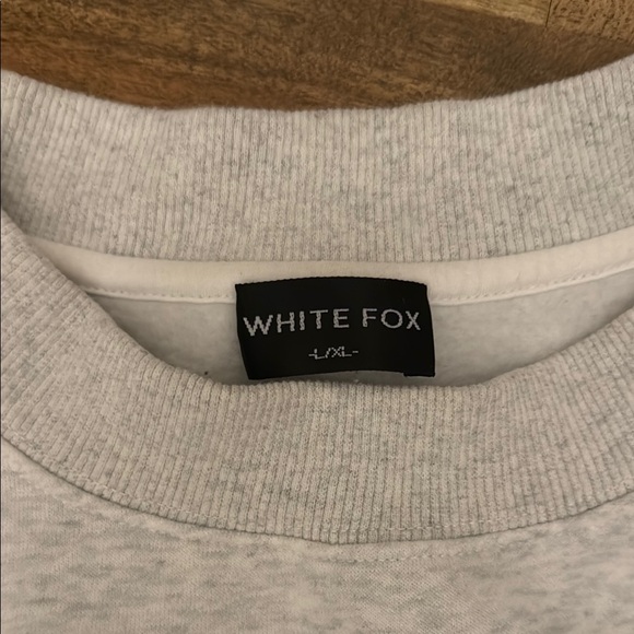 White Fox Offstage Sweater Mineral Grey - Picture 3 of 3